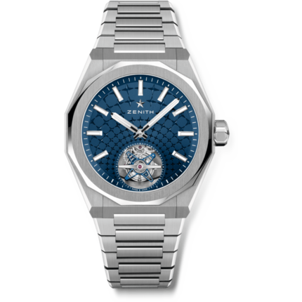 Zenith-03.9300.3630/51.I001 Defy Skyline Tourbillon Stainless Steel / Blue