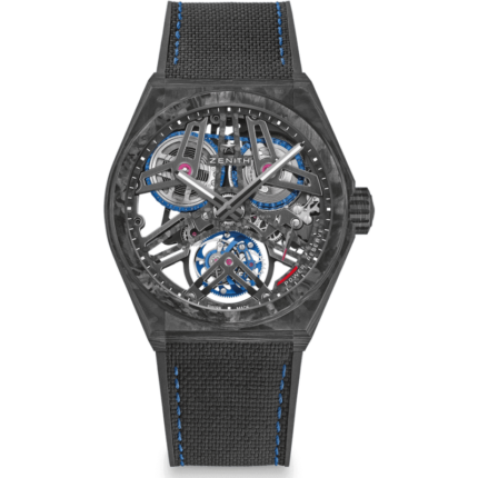 Zenith-10.9000.4805/78.R916 Defy Fusee Tourbillon Full Carbon / Skeleton / Cordura
