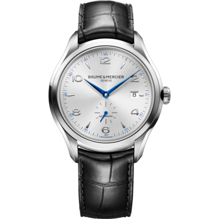 Baume & Mercier-10052 Clifton Automatic Stainless Steel / Silver / Strap