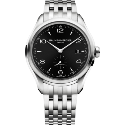 Baume & Mercier-10100 Clifton Automatic Stainless Steel / Black / Bracelet