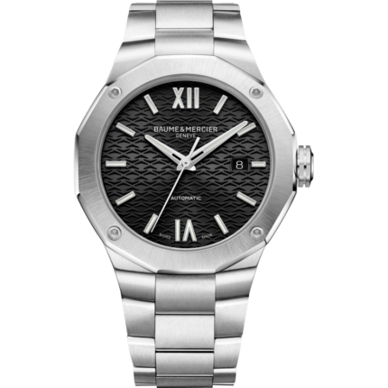 Baume & Mercier-10621 Riviera 42 Stainless Steel / Black