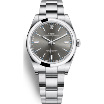 Rolex-114300-0001 Oyster Perpetual 39 Dark Rhodium