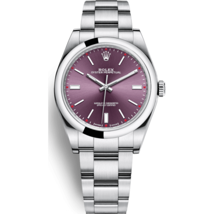 Rolex-114300-0002 Oyster Perpetual 39 Red Grape