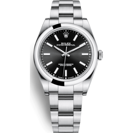 Rolex-114300-0005 Oyster Perpetual 39 Black