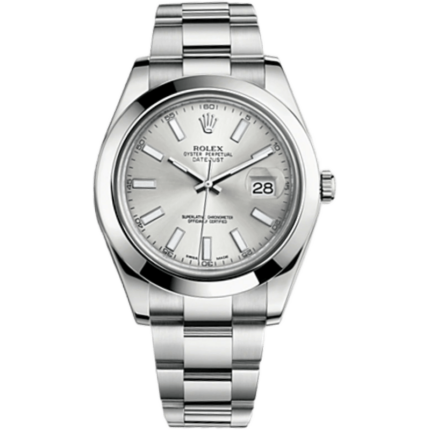 Rolex-116300-0007 Datejust II Silver