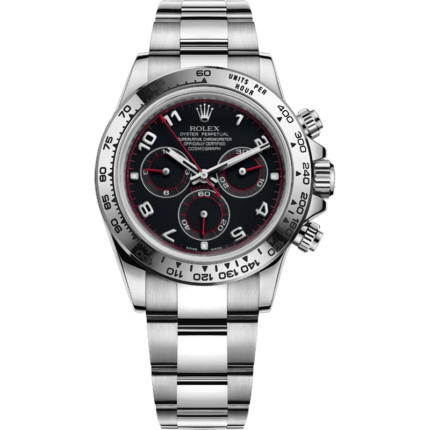 Rolex-116509-0036 Daytona White Gold Black Racing