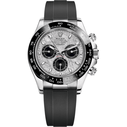 Rolex-116519LN-0038 Cosmograph Daytona White Gold / Cerachrom / Meteorite / Oysterflex