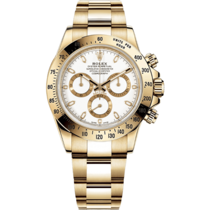 Rolex-116528-0042 Daytona Yellow Gold White