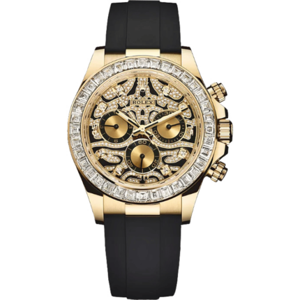 Rolex-116588TBR-0003 Cosmograph Daytona Yellow Gold / Diamond / Eye of the Tiger / Oysterflex