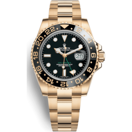 Rolex-116718LN-0001 GMT-Master II Yellow Gold / LN
