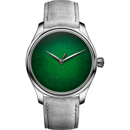 H. Moser & Cie-1200-1233 Endeavour Centre Seconds White Gold / Lime Green Concept
