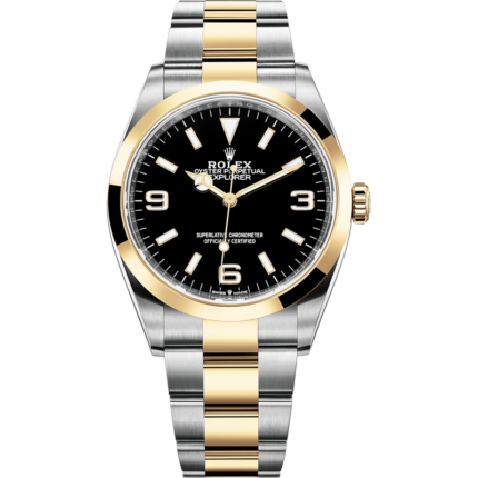 Rolex-124273-0001 Explorer 36 Stainless Steel / Yellow Gold