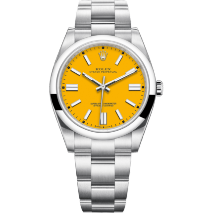 Rolex-124300-0004 Oyster Perpetual 41 Stainless Steel / Yellow