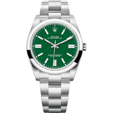 Rolex-124300-0005 Oyster Perpetual 41 Stainless Steel / Green