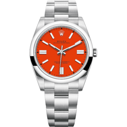 Rolex-124300-0007 Oyster Perpetual 41 Stainless Steel / Red