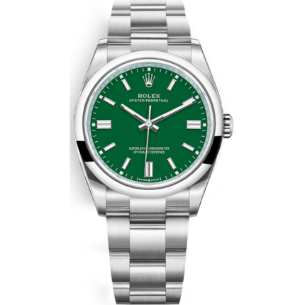 Rolex-126000-0005 Oyster Perpetual 36 Stainless Steel / Green