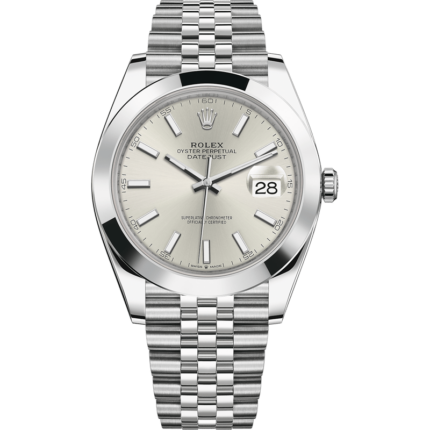 Rolex-126300-0004 Datejust 41 Stainless Steel Smooth / Jubilee / Silver