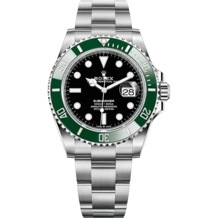 Rolex-126610LV-0002 Submariner Date 41 Stainless Steel / Black / Green Cerachrom
