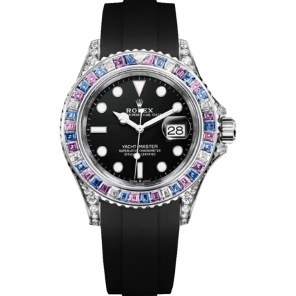 Rolex-126679SABR-0001 Yacht-Master 40 White Gold - Diamond / Sapphire