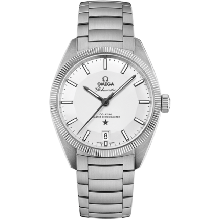 Omega-130.30.39.21.02.001 Globemaster Stainless Steel / Silver / Bracelet