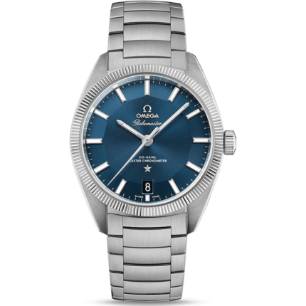 Omega-130.30.39.21.03.001 Globemaster Stainless Steel / Blue / Bracelet
