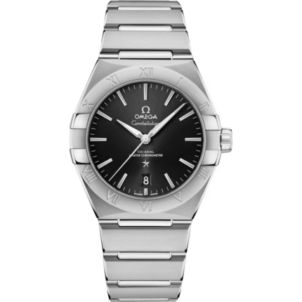 Omega-131.10.39.20.01.001 Constellation Master Chronometer 39 Stainless Steel / Black / Bracelet