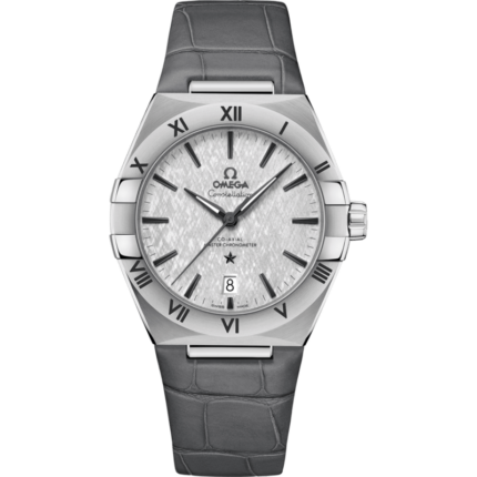 Omega-131.13.39.20.06.001 Constellation Master Chronometer 39 Stainless Steel / Silver / Alligator