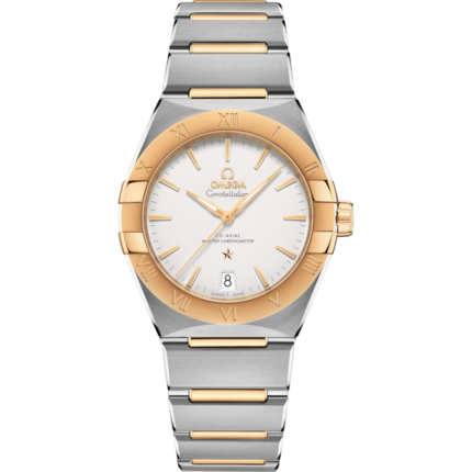 Omega-131.20.36.20.02.002 Constellation Master Chronometer 36 Stainless Steel / Yellow Gold / Silver / Bracelet