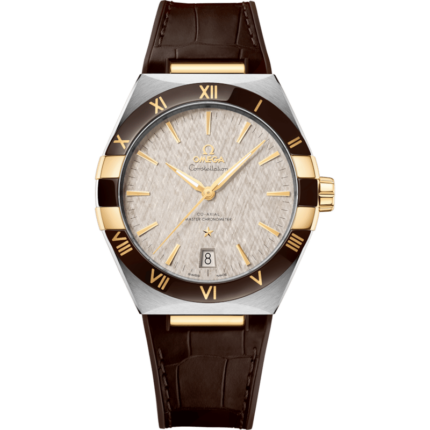 Omega-131.23.41.21.06.002 Constellation Master Chronometer 41 Stainless Steel / Yellow Gold / Ceramic / Grey