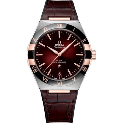 Omega-131.23.41.21.11.001 Constellation Master Chronometer 41 Stainless Steel / Sedna Gold / Ceramic / Red