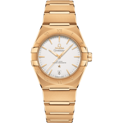 Omega-131.50.36.20.02.002 Constellation Master Chronometer 36 Yellow Gold / Silver / Bracelet