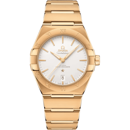 Omega-131.50.39.20.02.002 Constellation Master Chronometer 39 Yellow Gold / Silver / Bracelet