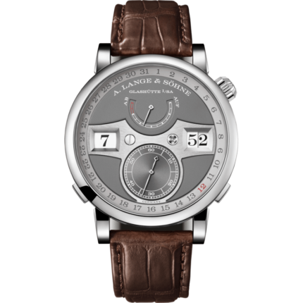 A. Lange & Söhne-148.038 Zeitwerk Date White Gold / Grey