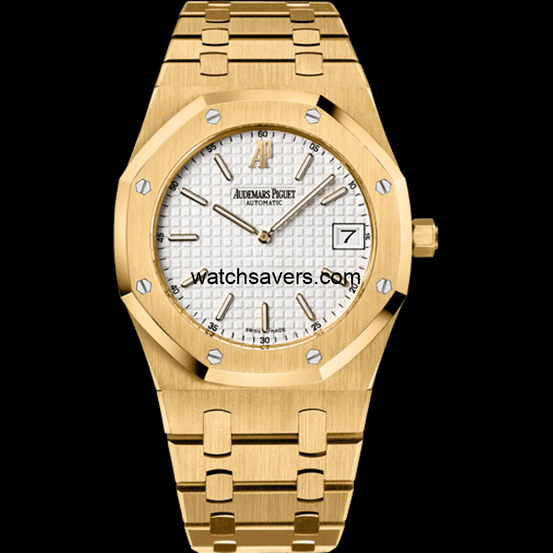 Audemars Piguet Royal Oak Extra Thin Yellow Gold & Silver