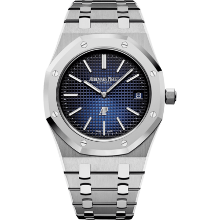 Audemars Piguet Royal Oak Extra-Thin Titanium Platinum & Blue