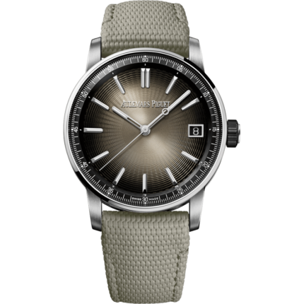 Audemars Piguet-15210QT.OO.A064KB.01 CODE 11.59 Automatic Stainless Steel - Ceramic / Beige / Fabric