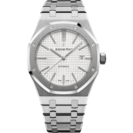 Audemars Piguet-15400ST.OO.1220ST.02 Royal Oak 15400 Stainless Steel / Silver