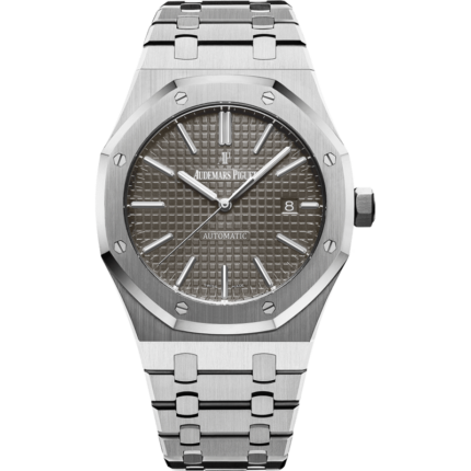 Audemars Piguet-15400ST.OO.1220ST.04 Royal Oak 15400 Stainless Steel / Grey