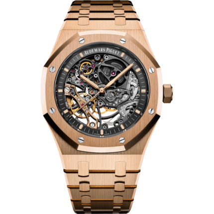 Audemars Piguet-15407OR.OO.1220OR.01 Royal Oak 41 Double Balance Wheel Openworked Pink Gold
