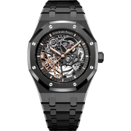 Audemars Piguet-15416CE.OO.1225CE.01 Royal Oak 41 Double Balance Wheel Openworked Black Ceramic