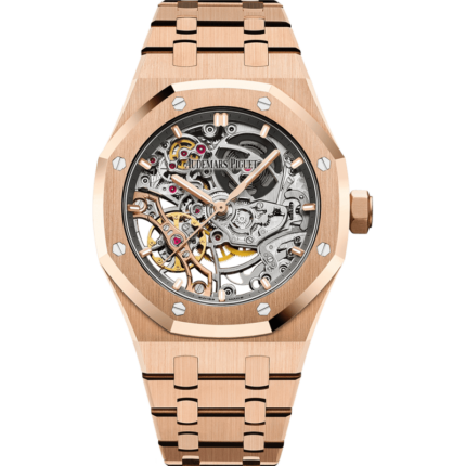 Audemars Piguet-15467OR.OO.1256OR.01 Royal Oak 37 Double Balance Wheel Openworked Pink Gold