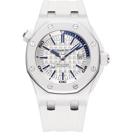Audemars Piguet-15707CB.OO.A010CA.01 Royal Oak Offshore Diver White Ceramic
