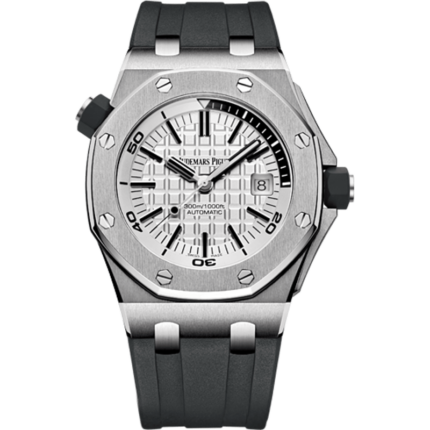 Audemars Piguet-15710ST.OO.A002CA.02 Royal Oak Offshore Diver Stainless Steel / Silver