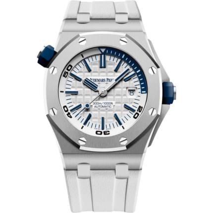 Audemars Piguet-15710ST.OO.A010CA.01 Royal Oak Offshore Diver Stainless Steel / White