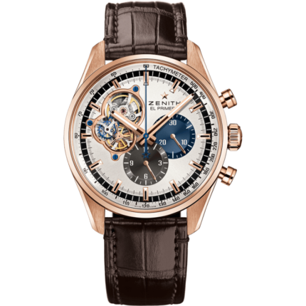 Zenith-18.2040.4061/69.C494 El Primero Chronomaster 1969 Gold / Silver / Alligator