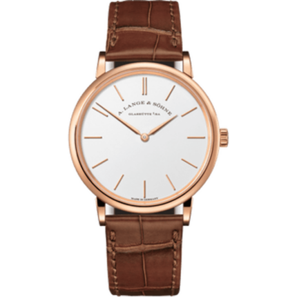 A. Lange & Söhne-201.033 Saxonia Thin Pink Gold / Silver