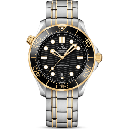 Omega-210.20.42.20.01.002 Seamaster Diver 300M Master Co-Axial 42 Stainless Steel / Yellow Gold / Black / Bracelet