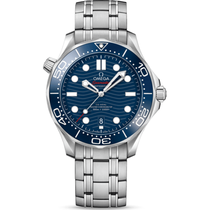 Omega-210.30.42.20.03.001 Seamaster Diver 300M Master Co-Axial 42 Stainless Steel / Blue / Bracelet