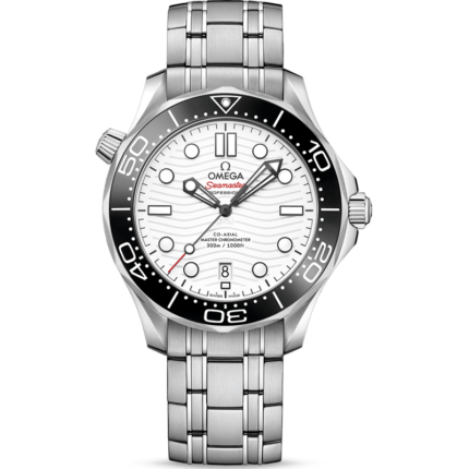 Omega-210.30.42.20.04.001 Seamaster Diver 300M Master Co-Axial 42 Stainless Steel / White / Bracelet