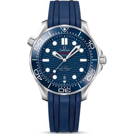 Omega-210.32.42.20.03.001 Seamaster Diver 300M Master Co-Axial 42 Stainless Steel / Blue  / Rubber